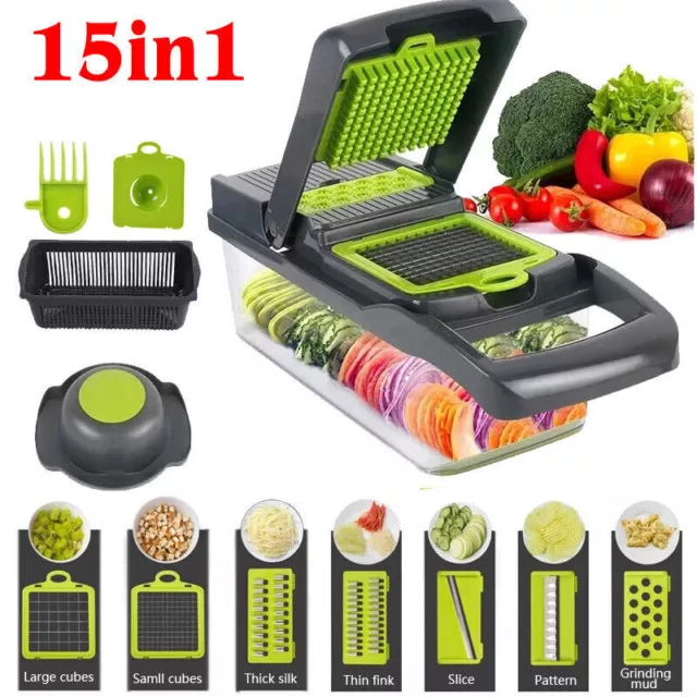 1 Set, 4in1 Vegetable Chopper, Fruit Chopper, Mini Handdheld Vegetable  Cutter With Container, Onion Mincer Chopper, Vegetable Chopper, Fruit  Dicer, Eg