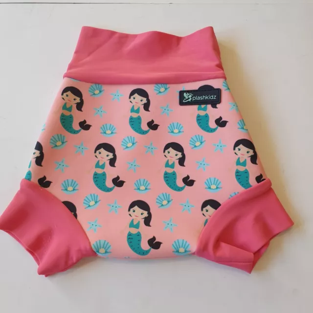 Splash Kidz Mermaid Swimming Swim Nappy Baby Small 3-6 Months Great Condition