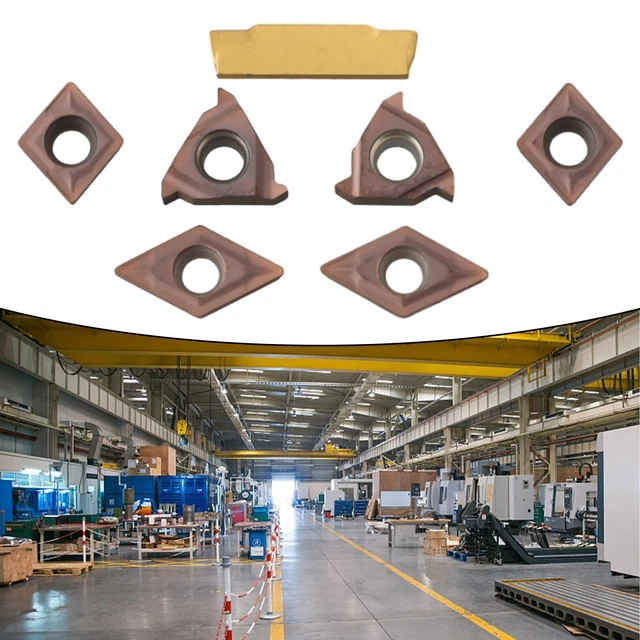 Inserts Carbure CNC MGMN200-G Lot De 10 - Pour Rainurage, Support MGEHR/MGIVR - Largeur De Coupe 2 Mm
