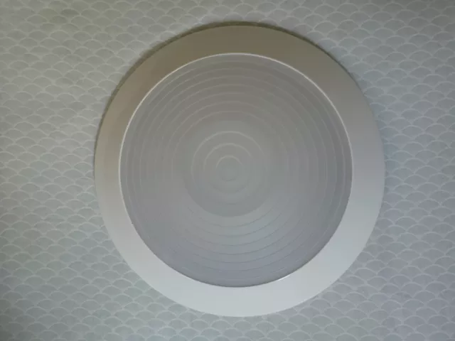 ARTELUCE Large White Applique/Ceiling Lamp mod. ONDA 3 A440 by EZIO DIDONE 1980s 2