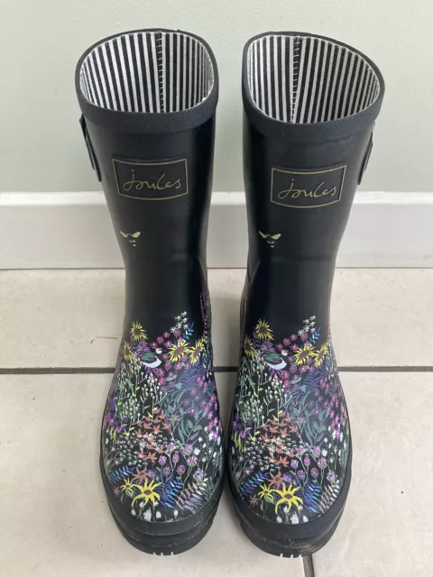 Joules Women’s Wellington boots  floral size UK 7