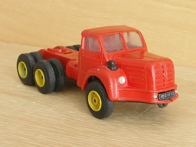 NOREV ANCIEN 1/43 TRACTEUR BERLIET PELLE MECANIQUE SANS BOITE