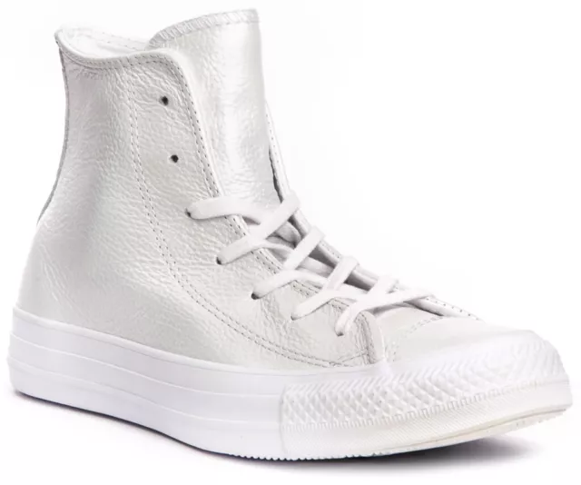 CONVERSE Chuck Taylor All Star Leather 557950C Sneakers Chaussures Bottes Femmes