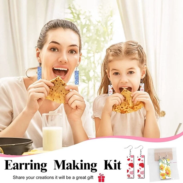 50Pcs Sublimation Blank Earrings Rectangular, Heat Transfer Earring Pendant V3M4 3