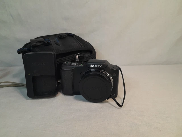 Sony Cyber-Shot DSC-H20 10.1MP 10X Optical Full HD Digital Camera #AB