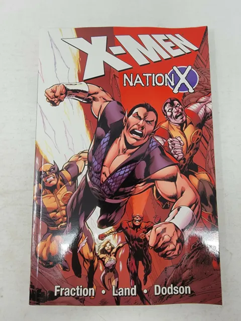X-Men Nation X By Fraction ~~ Marvel Deluxe Tpb New