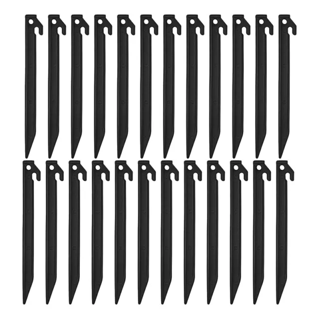 24 Pieces Plastic Inflatable Stakes Garden Decoration I5H84368