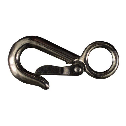 3/4" X 3-13/16" Stainless Steel Round Eye Rigid Eye Snap