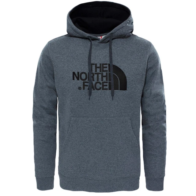 Felpa con Cappuccio Uomo The North Face Drew Peak Grigio Taglia S Cod AHJY-LXS
