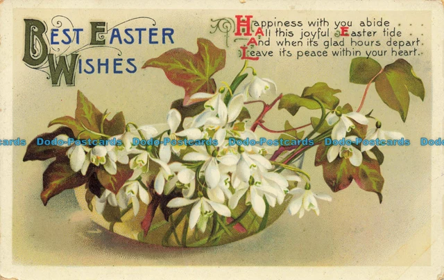 R660185 Best Easter Wishes. Wildt and Kray. Series. 1980