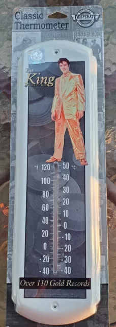 Thermometer Elvis King Of Rock And Roll Nos Unopened Untested😀