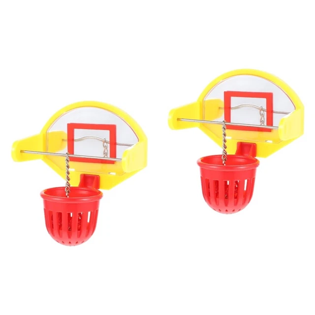 2x Papagei Foraing Spielzeug Vogel Käfig Kauen Spielzeug