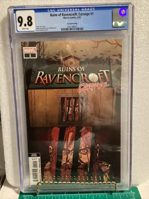 Ruins of Ravencroft: Carnage #1 CGC 9.8 * 1st App Cortland Kasady 2nd Print 2020