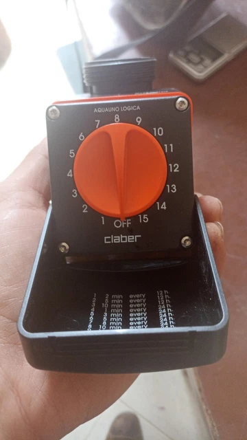 Claber 8419 Aquauno Logica Plus Centralina Programmatore Irrigazione