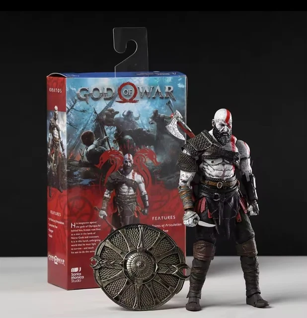 Figurine God Of War Série 1 – Kratos édition DC Unlimited Pour PlayStation – Neuve Sous Blister