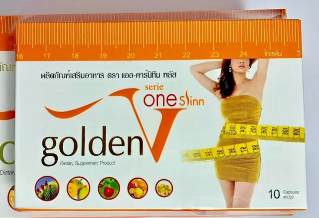 2X Serie One Slinn Golden Strong Dietary Supplement Weight Loss Fast Burn