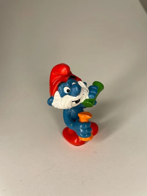 PUFFI SMURFS GRANDE Puffo 20001 Peyo W.berrie Vintage 1969 Pitufos