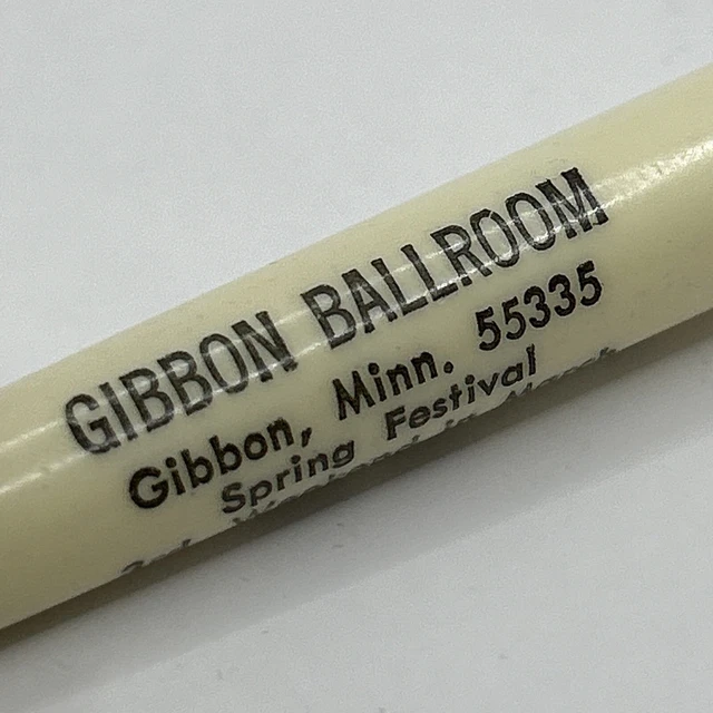 VTG BALLPOINT PEN Gibbon Ballroom Minnesota £14.20 PicClick UK