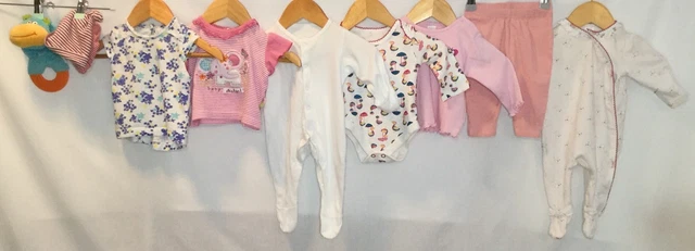 Pacchetto di abbigliamento per bambine età 0-3 mesi F&F Tu Next miniclub