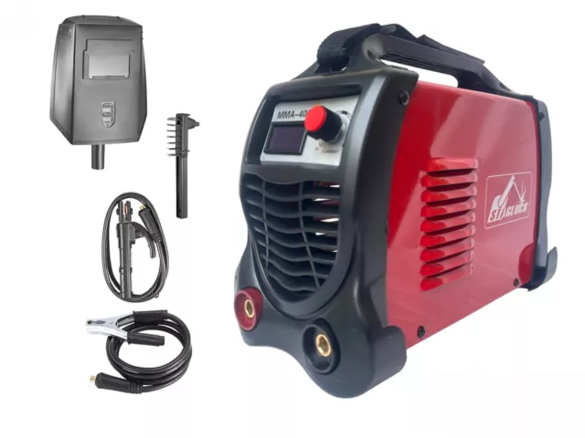 Saldatrice A Elettrodo Elettrica Inverter Saldatura 400 Ampere + Accessori