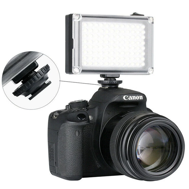 Lampe de remplissage panneau vidéo de studio LED universelle pour caméscope DSLR