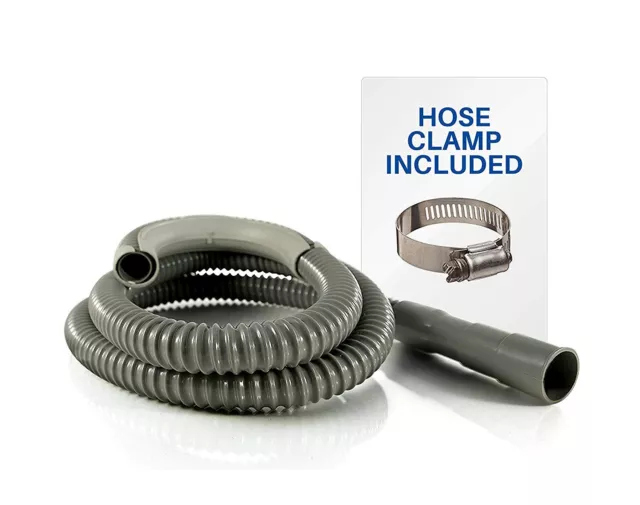 6' Washing Machine Drain Hose - Universal Fit for LG, GE, Samsung, Maytag & More