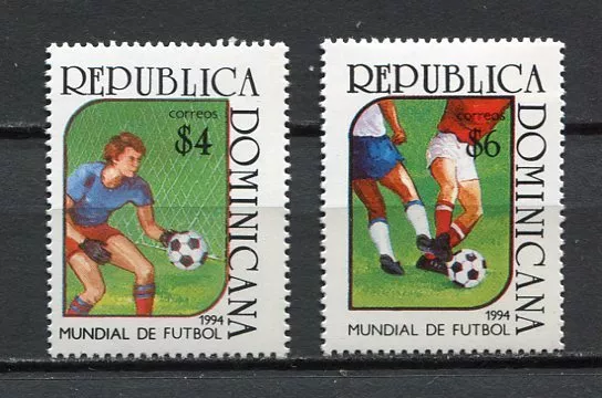 27968) DOMINICANA REP. 1994 MNH** Nuovi** World Soccer