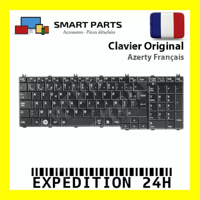 Clavier Français Original Toshiba Satellite (Pro) C650 C650D C660 C660D Série