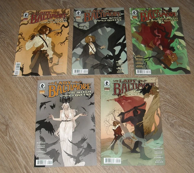 LADY BALTIMORE The WITCH QUEENS COMPLETE MINI SERIES  # 1 - 5 DARK HORSE COMICS