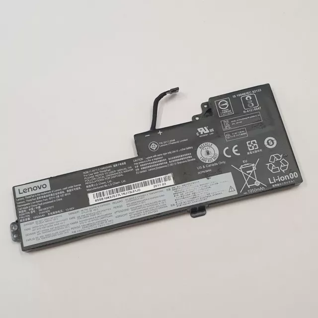 Lenovo ThinkPad T470 Original Akku Intern 2040mAh Li-ion Battery Pack