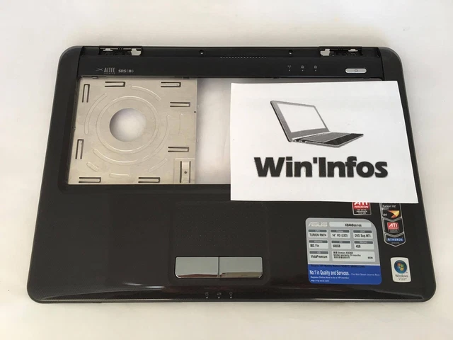 Plasturgie de dessus ASUS K72JR / K72F