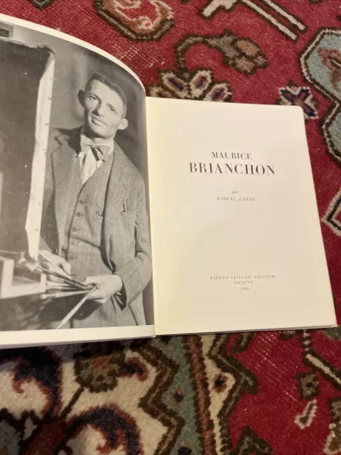 Brianchon Monographie 1949 exemplaire De ZAHAR Avec Dédicace Et Dessin - Rare ! 3