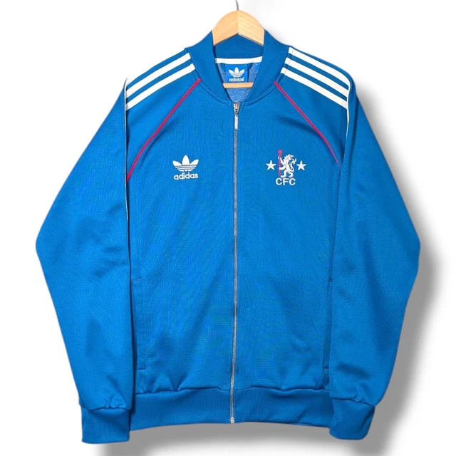 ADIDAS ORIGINALS CHELSEA FC Track Jacket Men's Large Football