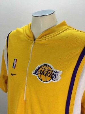 LOS ANGELES LAKERS NBA Nike Zip Warm Up 