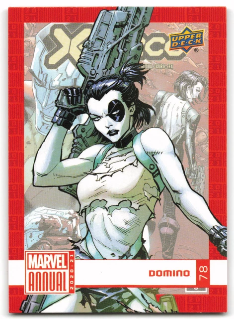 Domino 2020 Upper Deck Marvel Annual #78