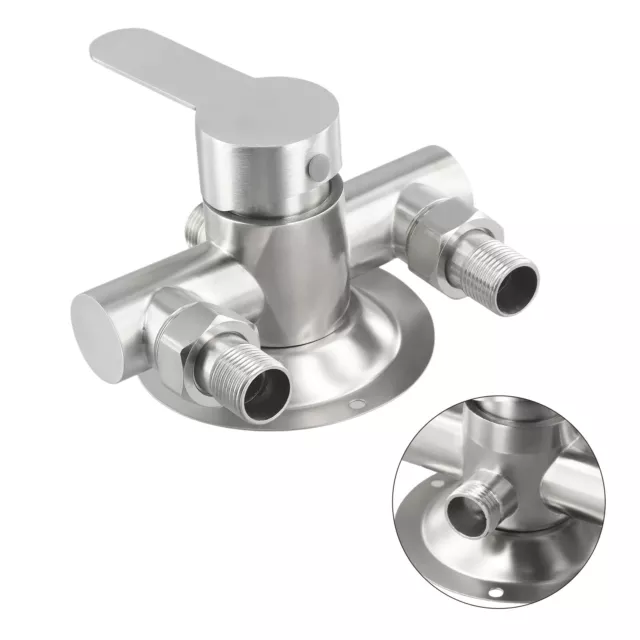 1PC Armatures de Douche Chaud- Et Kaltschalter 304 Inox Duschbeschläge Ensemble