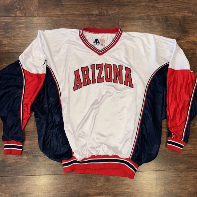 Vintage University Of Arizona Game Worn #10 Warm Up Shooting Shirt Pac 10 Xl