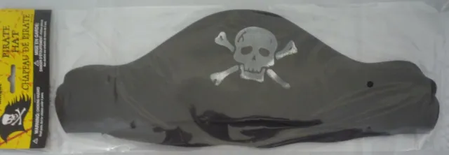 Cappello teschio e ossa incrociate pirata bambini