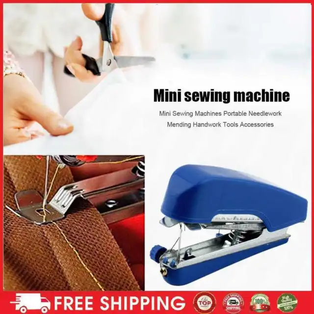 Máquinas de coser portátiles agujas dispositivos portátiles herramientas de reparación para el hogar