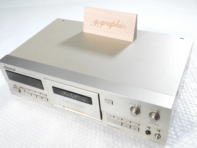 PIONEER T-D7 CASSETTE Deck Audio Sound Player Recorder Working Ex 