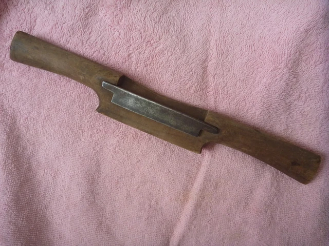 John Booth & Sons Spokeshave Civil War Era Tool Draw Knife Antique