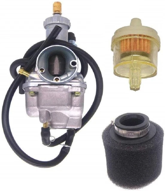 Carb & Air Filter For Kawasaki Bayou 220 Carburetor KLF220A Bayou 250 KLF250A - Foto 7