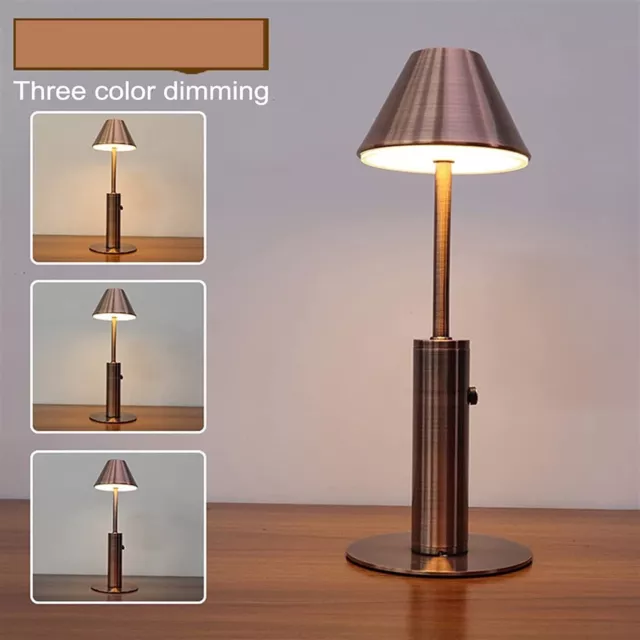 Lampada da tavolo led ricaricabile touch 3000k 4500k 6500k