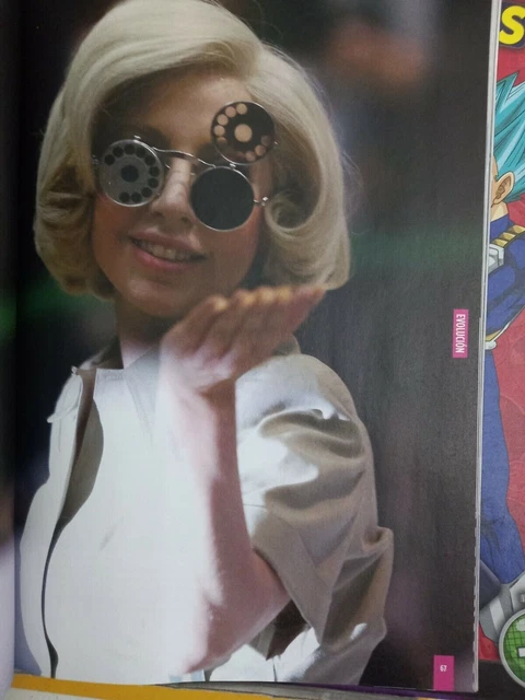 clipping pin up full page recrte lady gaga bruce sprigteen