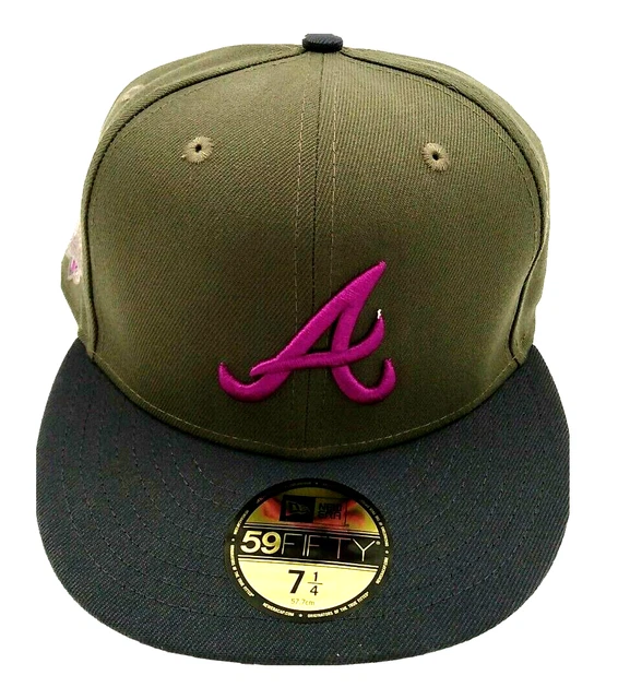 LIDS HAT DROP Exclusive 7 1/4 ATLANTA BRAVES MLB Mossy Haze 59FIFTY