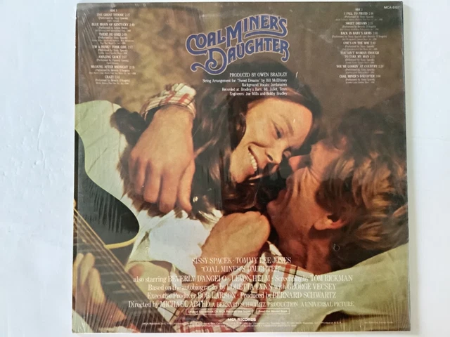 COAL MINER'S DAUGHTER Soundtrack Lp Sissy Spacek Music Of Loretta