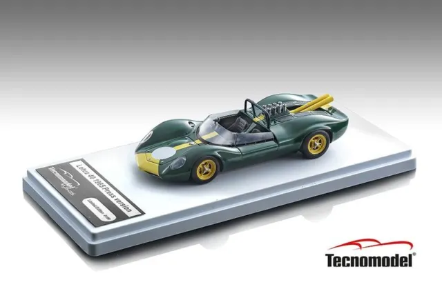 Model Car formula 1 F1 Scale 1:43 Tecnomodel Lotus 40 Press Version vehicles