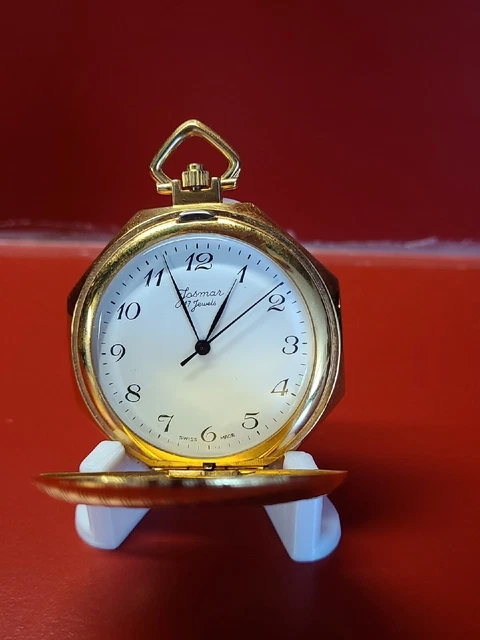 Montre à Gousset Mécanique Vintage - Années 70, Argentée, Fonctionnelle (Occasion - Bon État)
