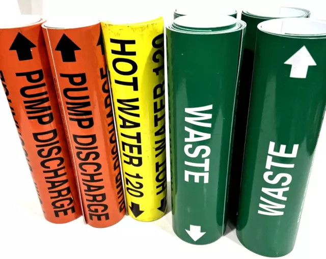 Seton Setmark Pipe Markers (Mixed Lot)