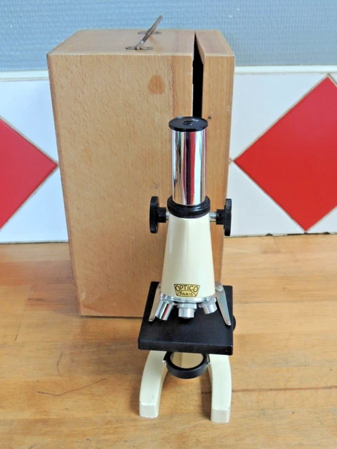 Maquette 3D De Microscope En Bois – Modèle Mobile Articulé – Kit à Monter – Dès 14 Ans – Cadeau Passion Science